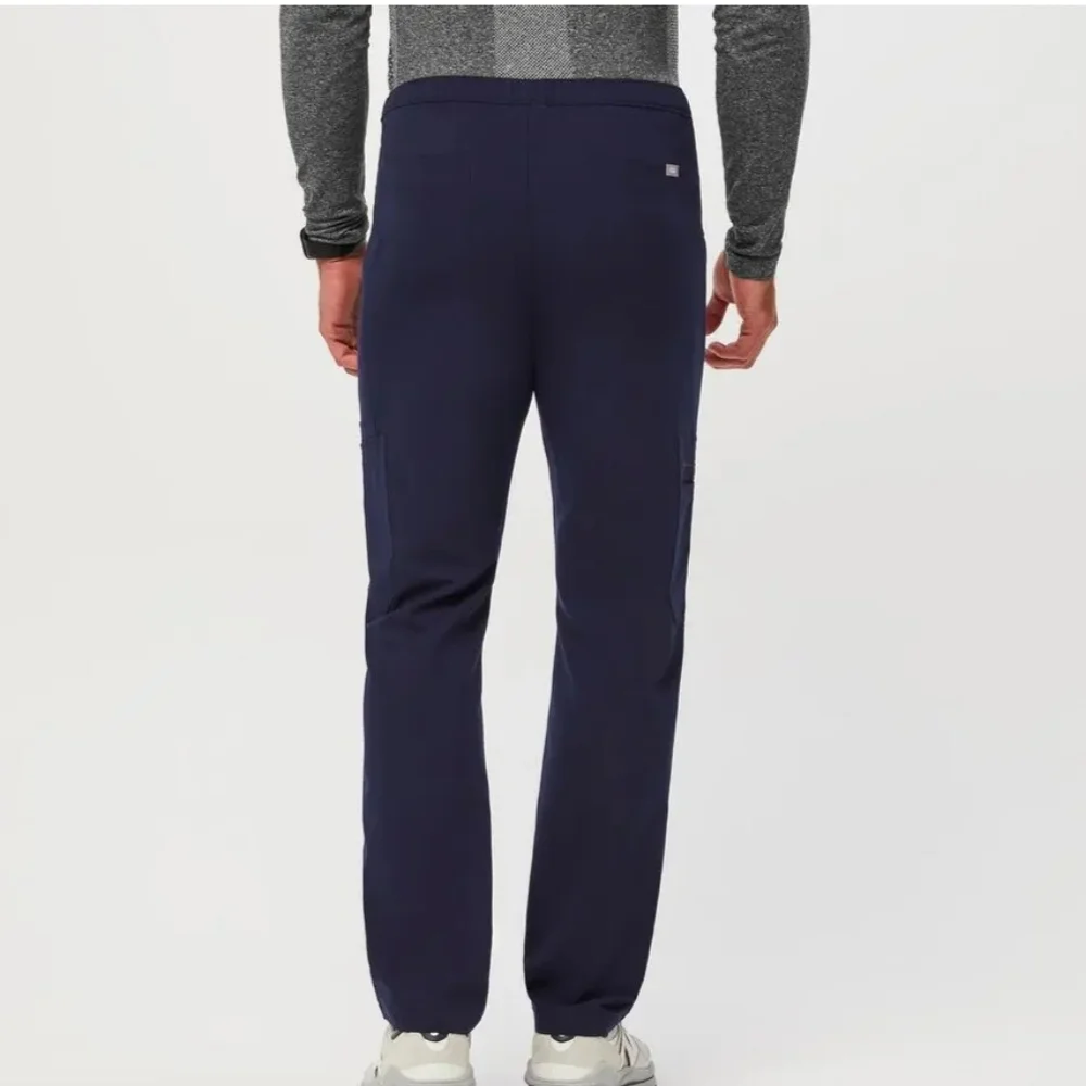 Figs Cairo Cargo Scrub Pants Navy